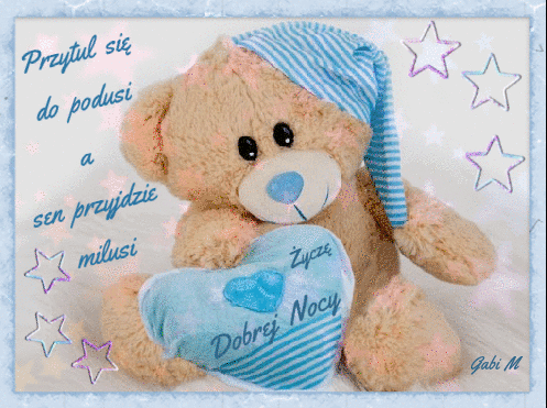 Misiu życzy dobrej nocy